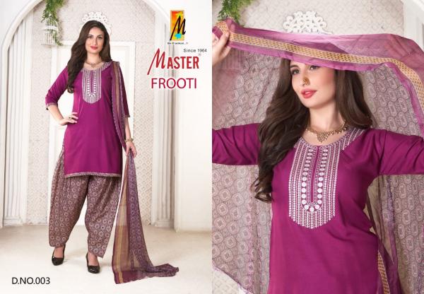 Master Frooti Rayon Designer Readymade Salwar Suit